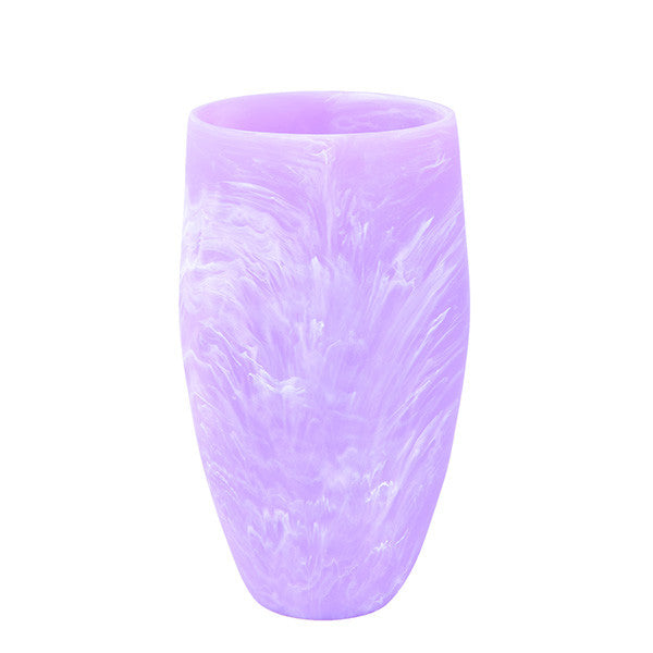 Medium Classical Vase 25x14cm, Lilac Color - مزهرية كلاسيكال متوسطة 25x14سم, لون بنفسجي