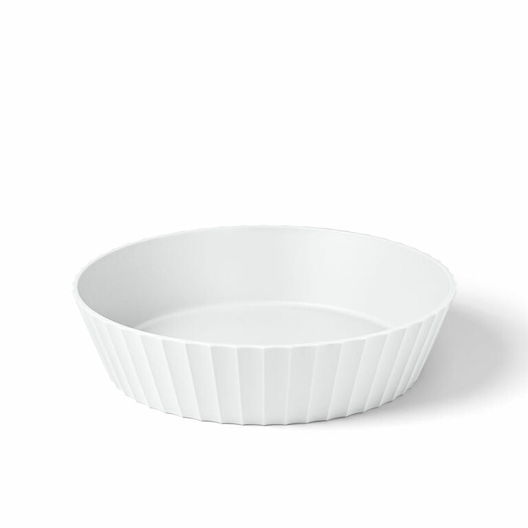 Large HERA  Bowl , White Color - وعاء HERA كبير , لون أبيض