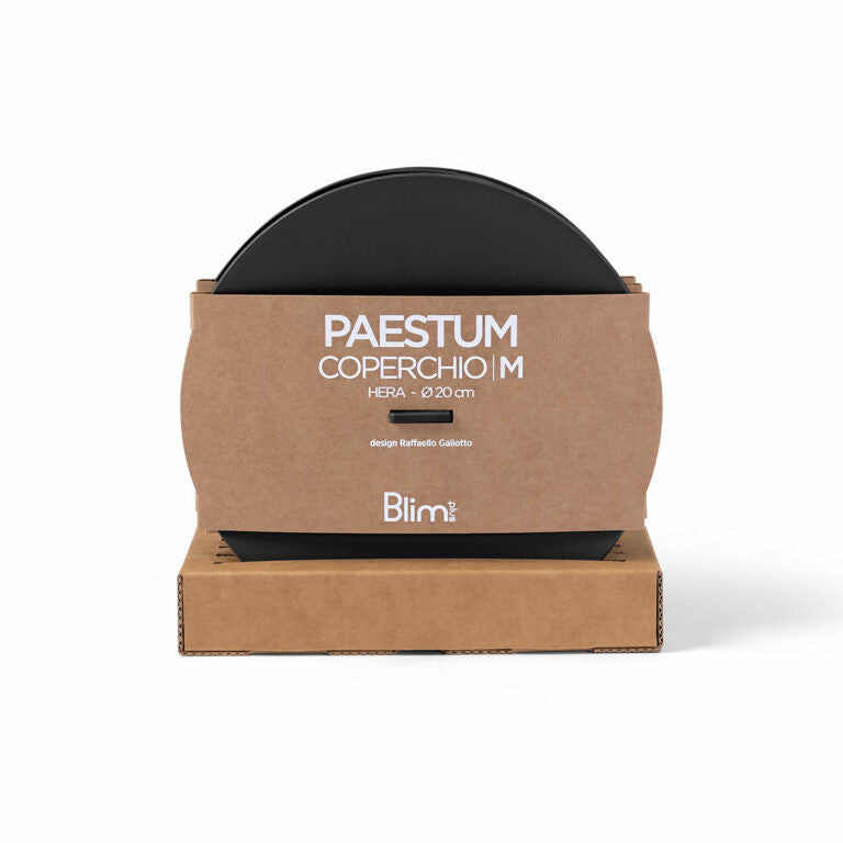 Medium PAESTUM Cover , Carbon Black Color - غطاء PAESTUM  متوسط , لون أسود