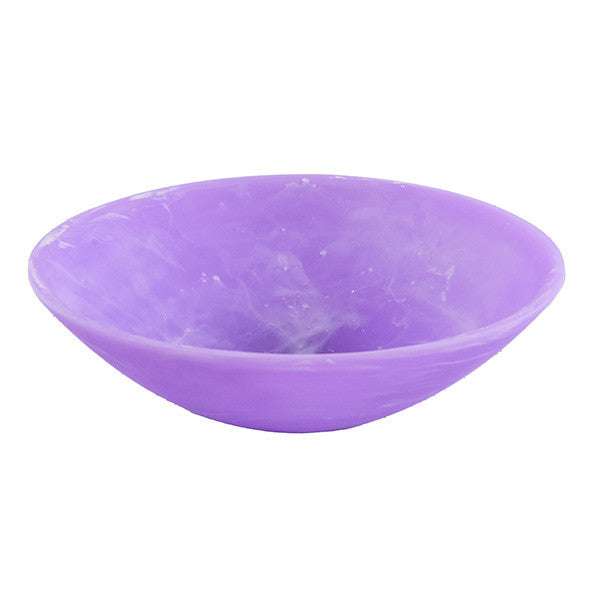 Small Swirl Everyday Bowl 19x7cm, Lilac Color - وعاء ريزن صغير 19x7سم, لون بنفسجي فاتح